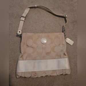 Coach Beige Crossbody